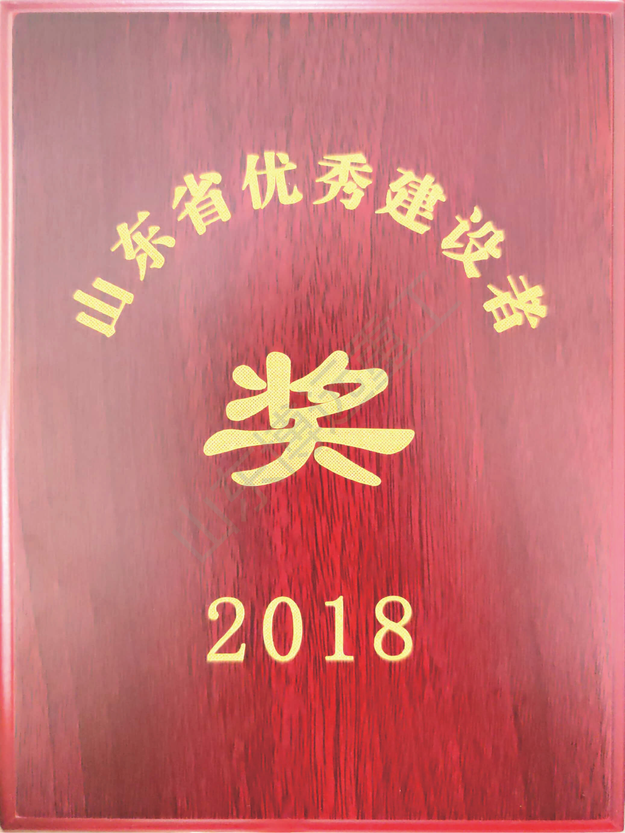 山東省優(yōu)秀建設者