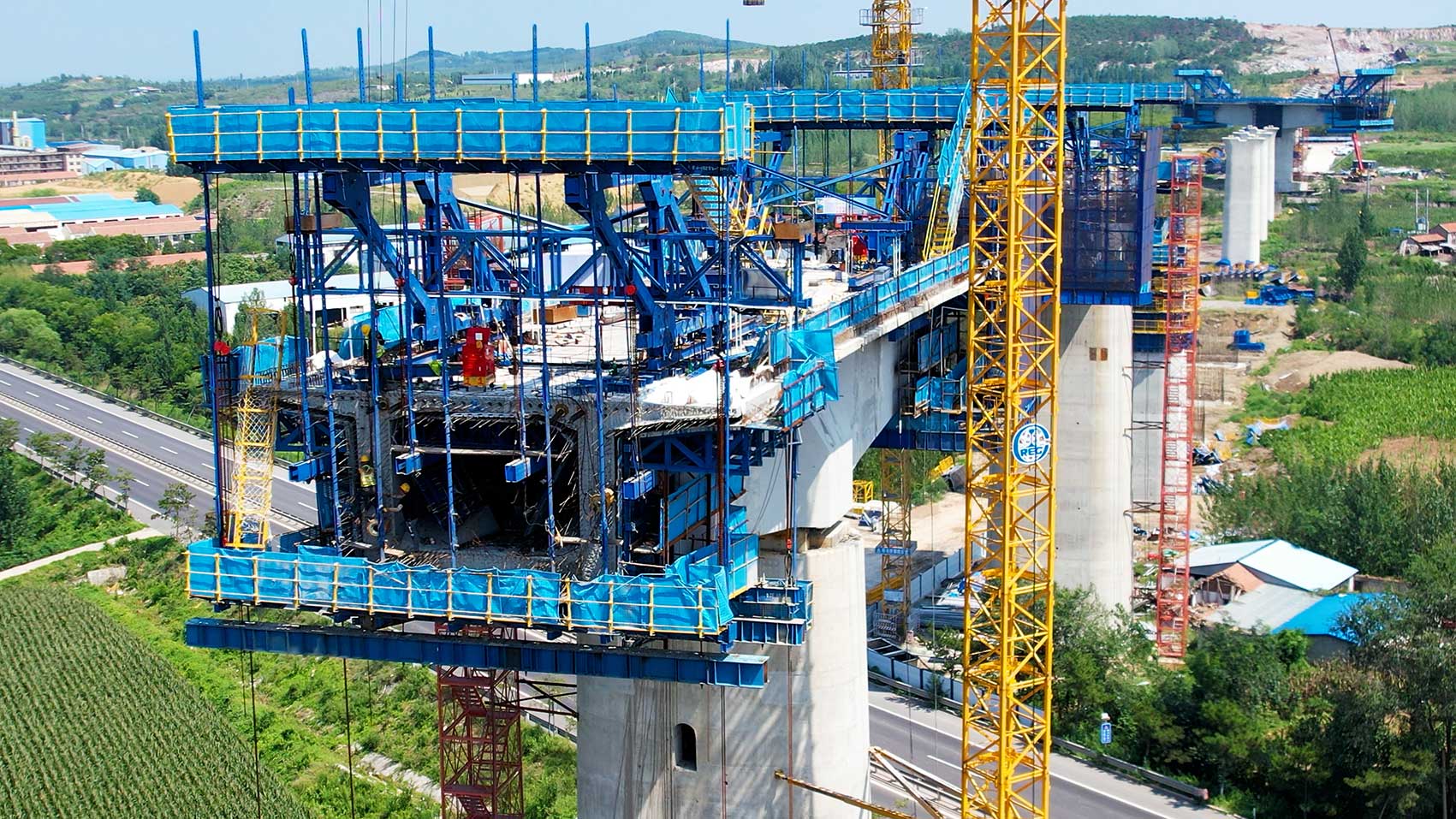 案例 | 中鐵大橋局濰宿高鐵至青島連接線(xiàn)4標(biāo)掛籃項(xiàng)目